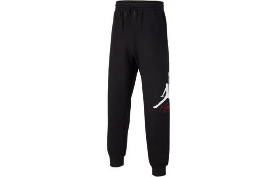 Детские трикотажные спортивные штаны Jordan, цвет Black
