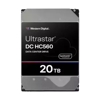 Внутренний HDD диск WD Ultrastar DC HC560 20TB, SAS, 3.5" (WUH722020BL5204)
