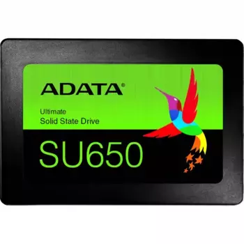 Внутренний SSD диск ADATA SU650 Ultimate 512GB, SATA3, 2.5" (ASU650SS-512GT-R)