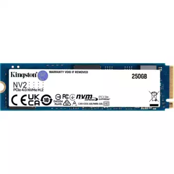 Внутренний SSD диск KINGSTON NV2 250GB, M.2 (SNV2S/250G)