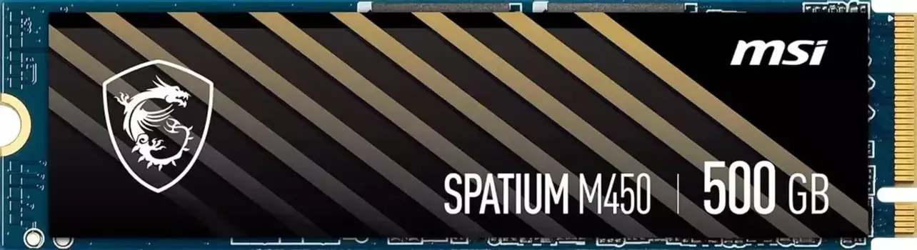 Внутренний SSD диск MSI Spatium M450 500GB, M.2 (S78-440K220-P83)