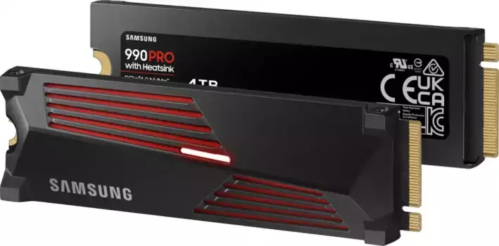 Внутренний SSD диск SAMSUNG 990 PRO 4000GB, M.2 (MZ-V9P4T0CW)