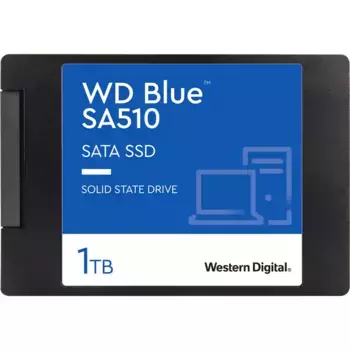 Внутренний SSD диск WD Blue SA510 1.0TB, SATA3, 2.5" (WDS100T3B0A)