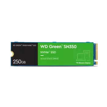 Внутренний SSD диск WD Green SN350 250GB M.2 (WDS250G2G0C)