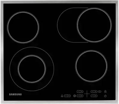 Встраиваемая электрическая панель SAMSUNG NZ64T3516CK/WT, черная