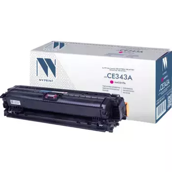 Тонер-картридж для лазерного принтера NVP NV-CE343AM Magenta