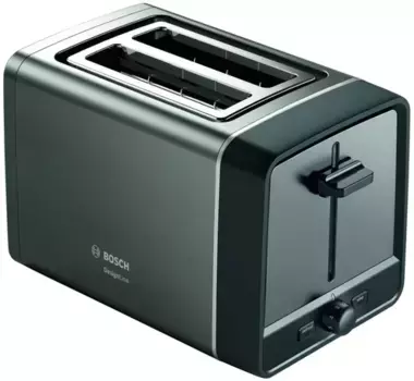 Тостер BOSCH TAT5P425, графитовый/черный