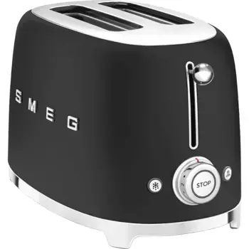 Тостер SMEG TSF01BLMEU, черный матовый