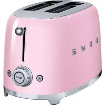 Тостер SMEG TSF01PKEU, розовый