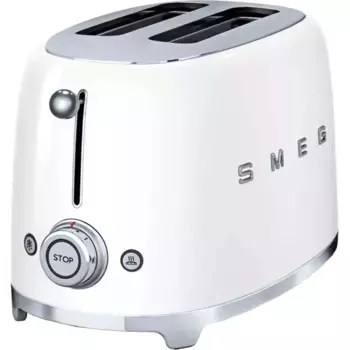Тостер SMEG TSF01WHEU, белый