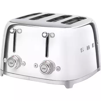 Тостер SMEG TSF03SSEU, хром