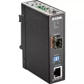 Трансивер D-LINK DIS-M100G-SW Industrial Media Converter (DIS-M100G-SW/A1A)