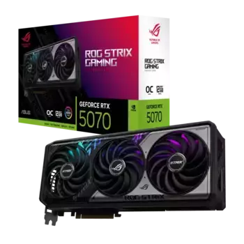 Видеокарта ASUS ROG Strix GeForce RTX 5070 OC 12G Gaming (90YV0M80-M0NA00)
