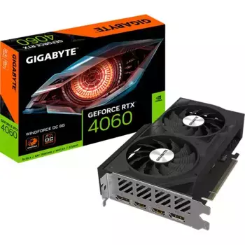Видеокарта GIGABYTE GeForce RTX 4060 Windforce OC 8Gb (GV-N4060WF2OC-8GD) PI