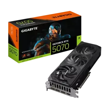 Видеокарта GIGABYTE GeForce RTX 5070 WindForce OC SFF 12G (GV-N5070WF3OC-12GD)