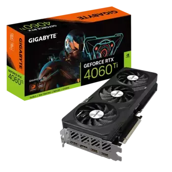 Видеокарта GIGABYTE GeForce RTX 4060 Ti Gaming OC 8Gb (GV-N406TGAMING OC-8GD)