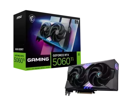Видеокарта MSI GeForce RTX 5060 Ti 8G Gaming