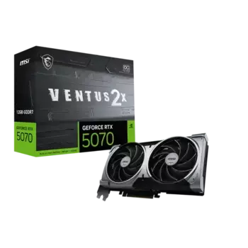 Видеокарта MSI GeForce RTX 5070 12G Ventus 2X OC 12GB