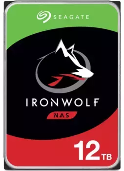 Внутренний HDD диск SEAGATE IronWolf 12TB, SATA3, 3.5" (ST12000VN0008)
