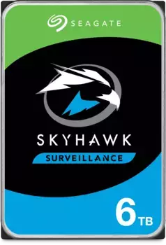 Внутренний HDD диск SEAGATE SkyHawk 6TB, SATA3, 3.5" (ST6000VX001)
