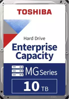 Внутренний HDD диск TOSHIBA 10TB, SATA3, 3.5" (MG06ACA10TE)