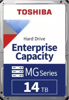 Внутренний HDD диск TOSHIBA 14TB, SATA3, 3.5" (MG07ACA14TE)