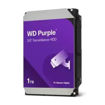 Внутренний HDD диск WD Purple 1TB, SATA3, 3.5" (WD10PURZ-85BDSY0)