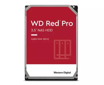 Внутренний HDD диск WD Red Pro 20TB, SATA3, 3.5" (WD201KFGX)
