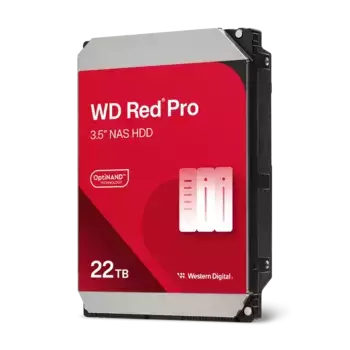 Внутренний HDD диск WD Red Pro 22TB, SATA3, 3.5" (WD221KFGX)