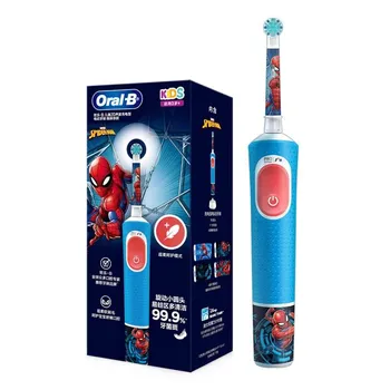 Детская электрическая зубная щетка Oral B D103K Детская зубная щетка 1 ручка 1 сменная насадка