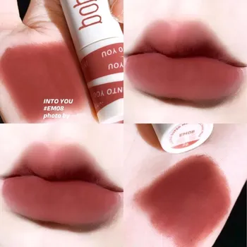 Light Air Lip Glaze Velvet Matte Mist Lip Mud Водостойкая помада Увлажняющий и увлажняющий бальзам для губ Натуральное отбеливание Стойкий женский макияж