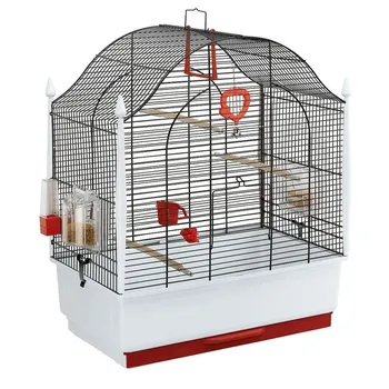 Ferplast Villa клетка для птиц, черная - 50x31xh63,5 см Словакия 1 уп. х 1 шт. х 3.03 кг