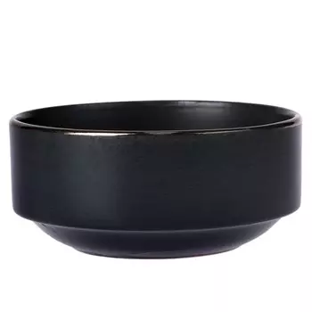 Салатник Elite Black, 15 см, керамика