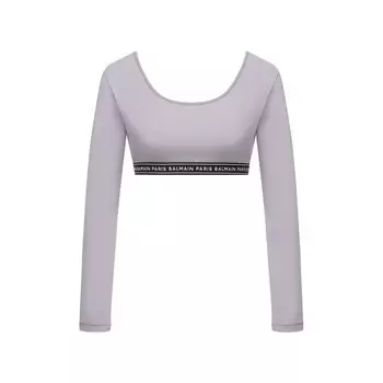 Хлопковый топ Balmain