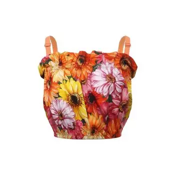 Хлопковый топ Dolce &amp; Gabbana