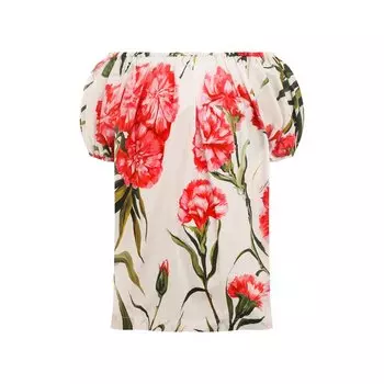 Хлопковый топ Dolce & Gabbana