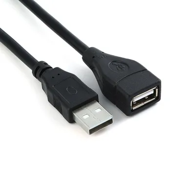 4-портовый USB-концентратор: Расширьте возможности своего компьютера с помощью этого четырехпортового разветвителя, который преобразует один порт USB в четыре. Идеально подходит для подключения нескольких устройств. USB male and female cable 50 cm