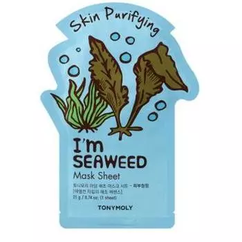 Маска с экстрактом морских водорослей I'm Seaweeds Mask Sheet