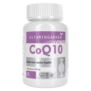 Vitamin Garden, Коэнзим Q10 (убихинон), капсулы, 60 шт.