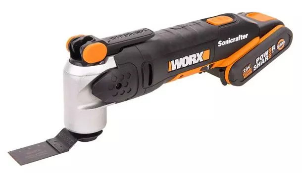 Аккумуляторный мультитул WORX WX678, 20В, 1*2,0Ач, кейс