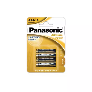 Батарейка Panasonic LR03 4BL Alkaline 4/48/240 01-00006058