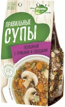 Суп Образ Жизни Алтая Правильные супы Полбяной с грибами и овощами 180г