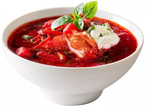 Борщ Украинский с курицей замороженный 1кгс доставкой!