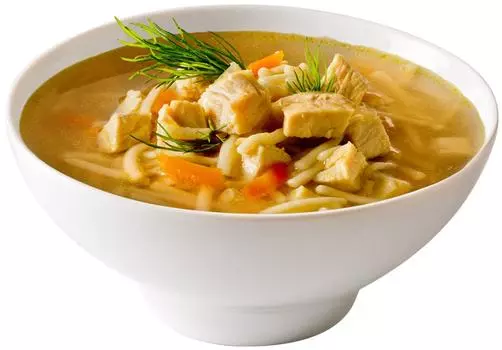 Суп Куриный с домашней лапшой замороженный 1кг