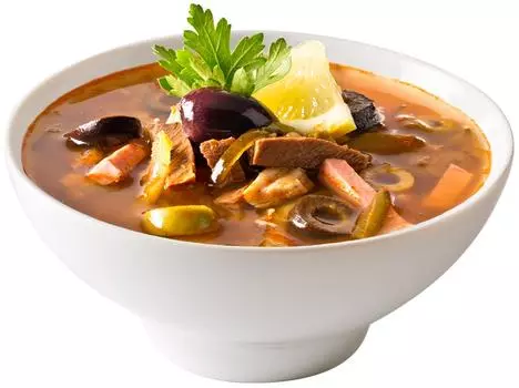 Суп Солянка сборная мясная замороженный 1кгс доставкой!