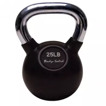 Гиря Body Solid 11,3 кг (25lb) с хромированной ручкой