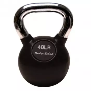 Гиря Body Solid 18,1 кг (40lb) с хромированной ручкой
