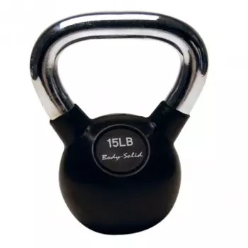 Гиря Body Solid 6,8 кг (15lb) с хромированной ручкой