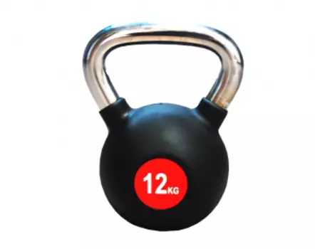 Гиря Original Fittools 12 кг с хромированной ручкой