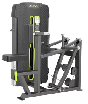 Гребная тяга с упором на грудь DHZ Vertical Row Стек 105 кг E-4034A